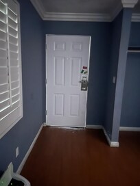 Light shining thru the door…pic doesn’t do it Justice!