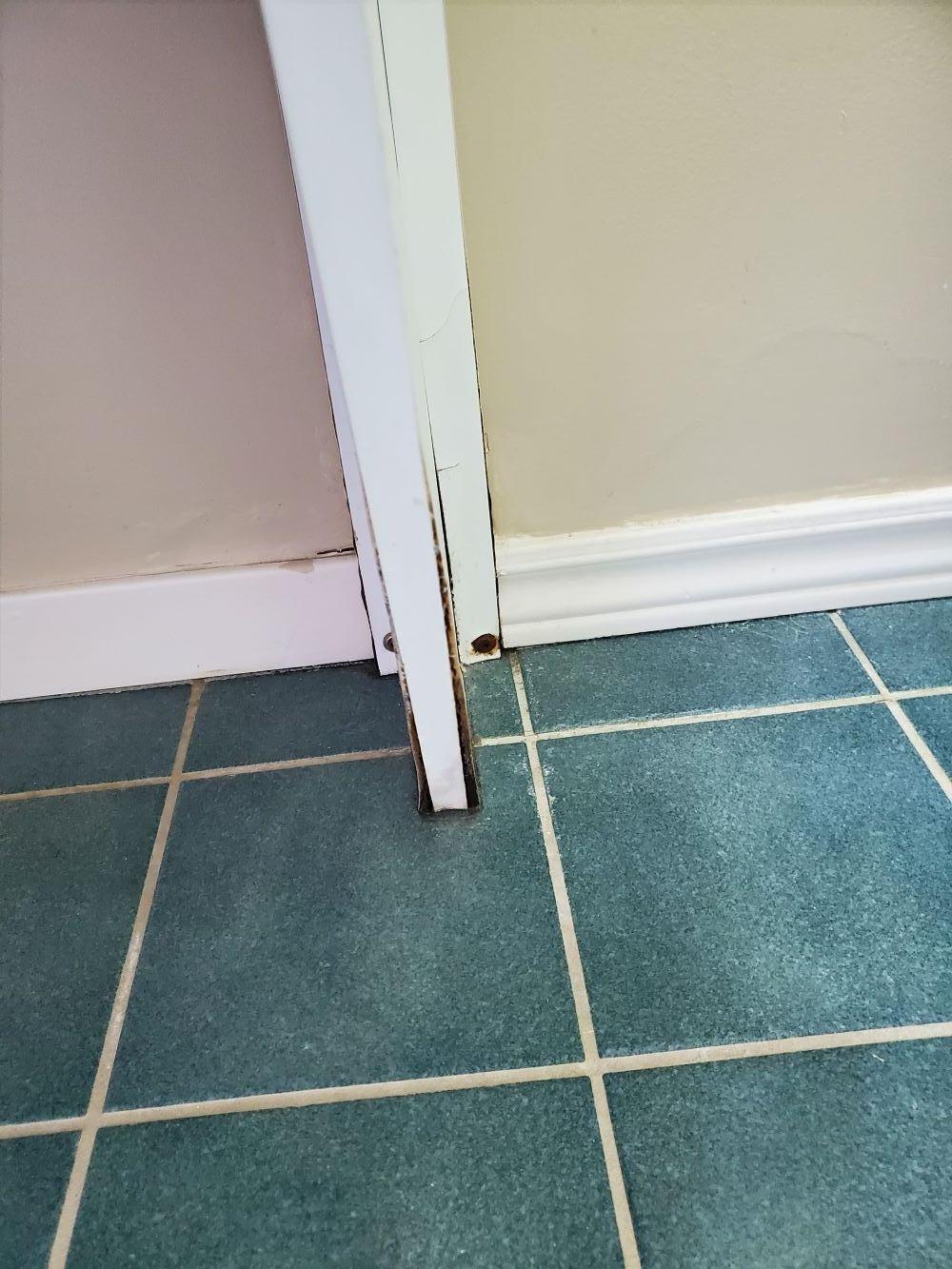 gable holding up sink is coming apart