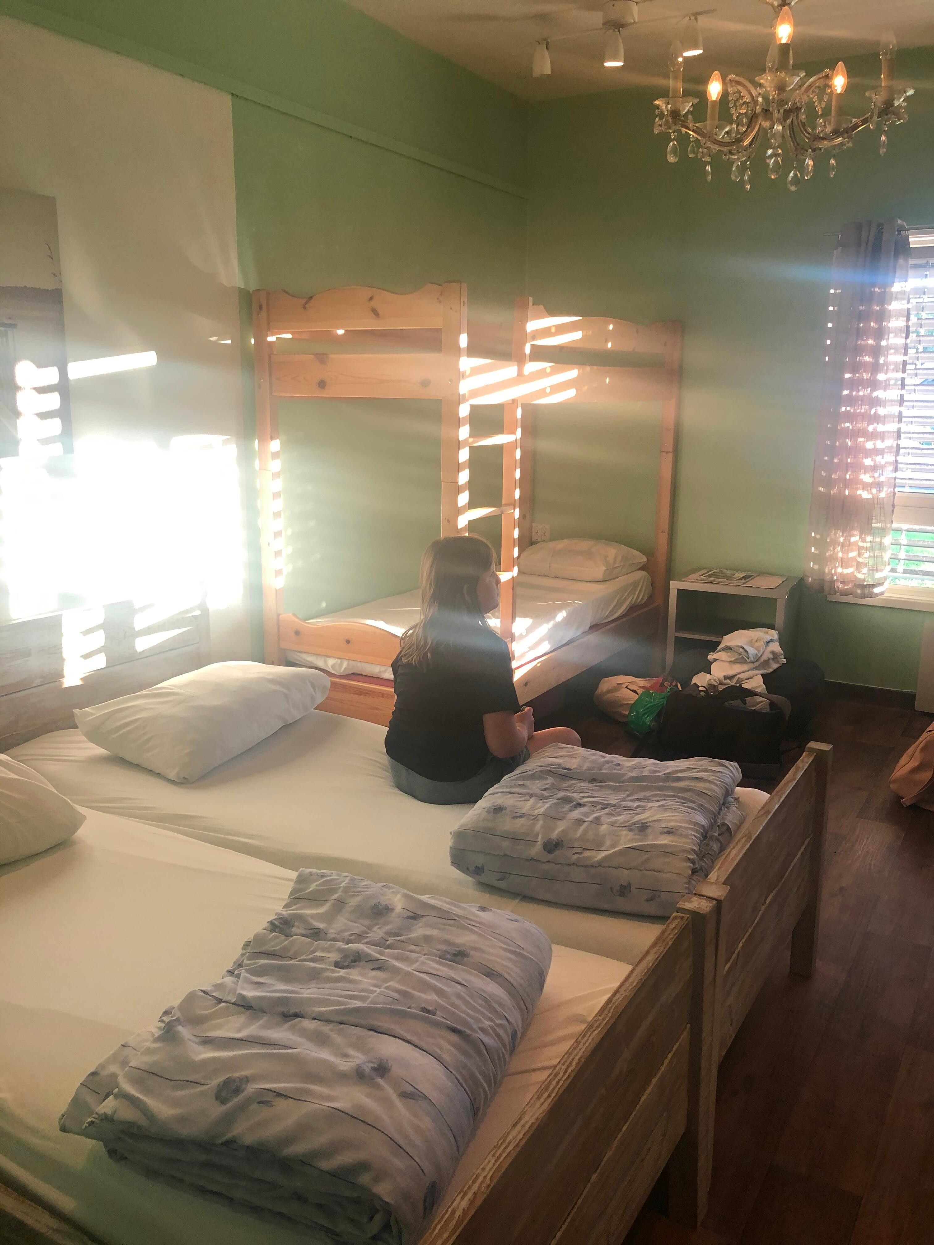 Sovedelen , eget bad og wc