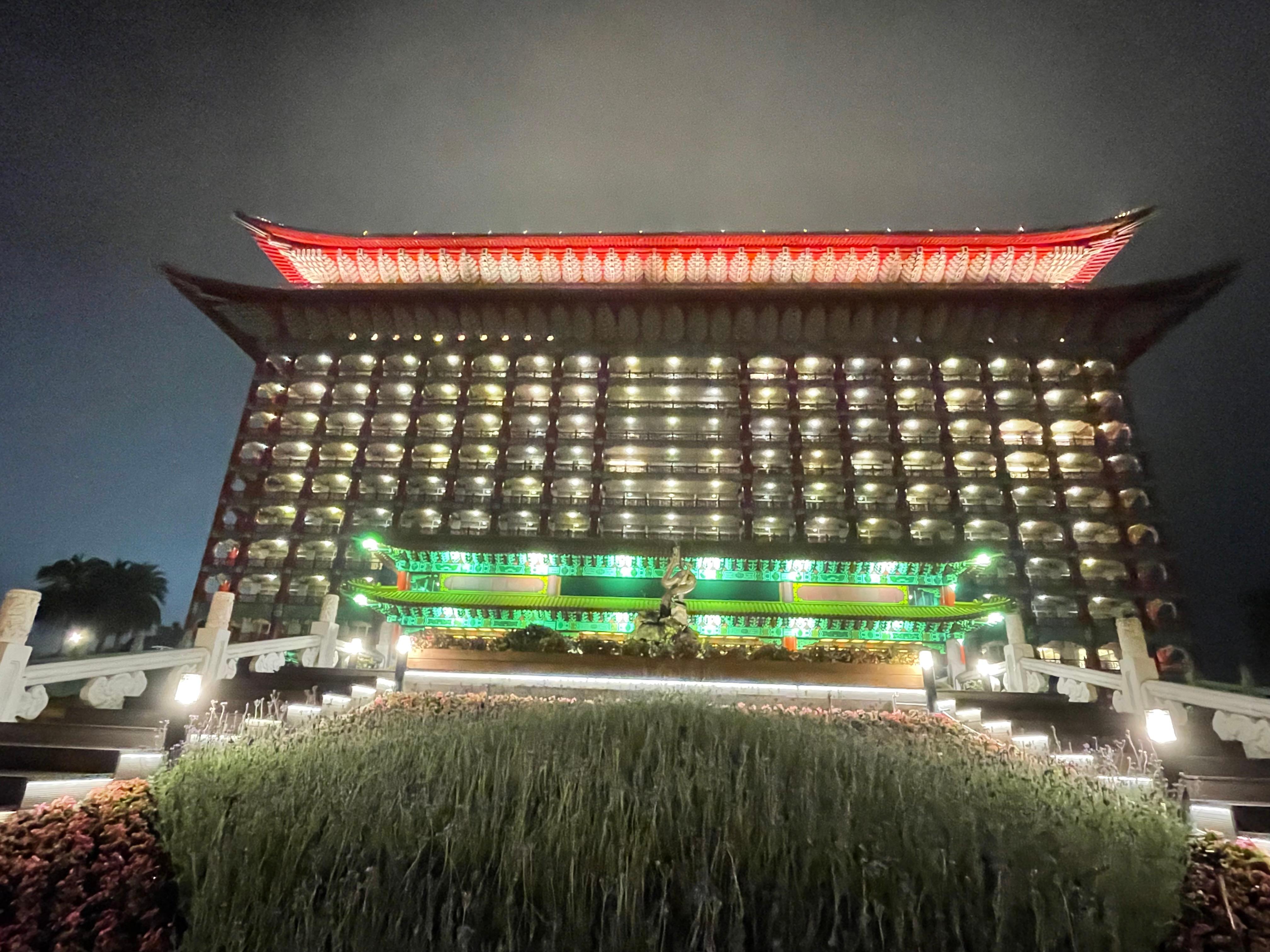 Front of Grand Hotel Taipei