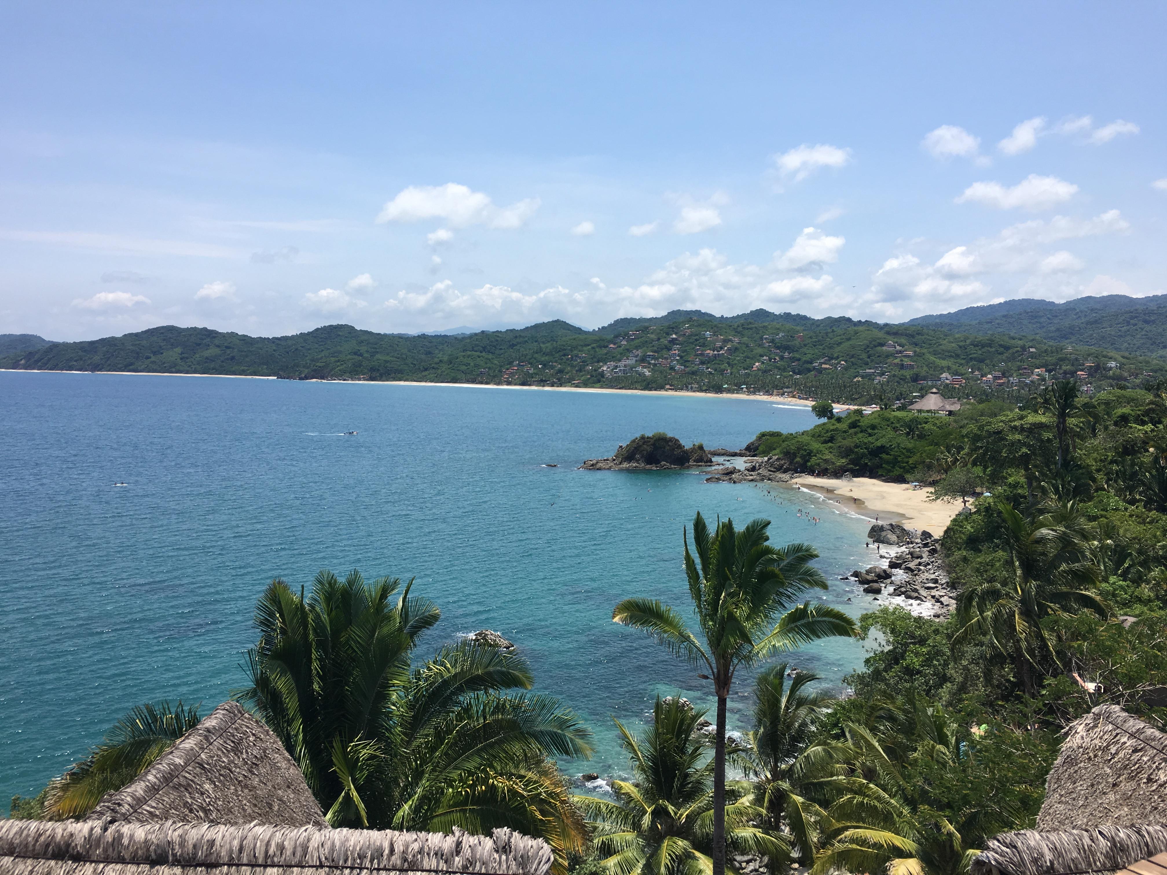 View from the pool