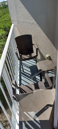 So tiny that I had to take the picture from the living room.