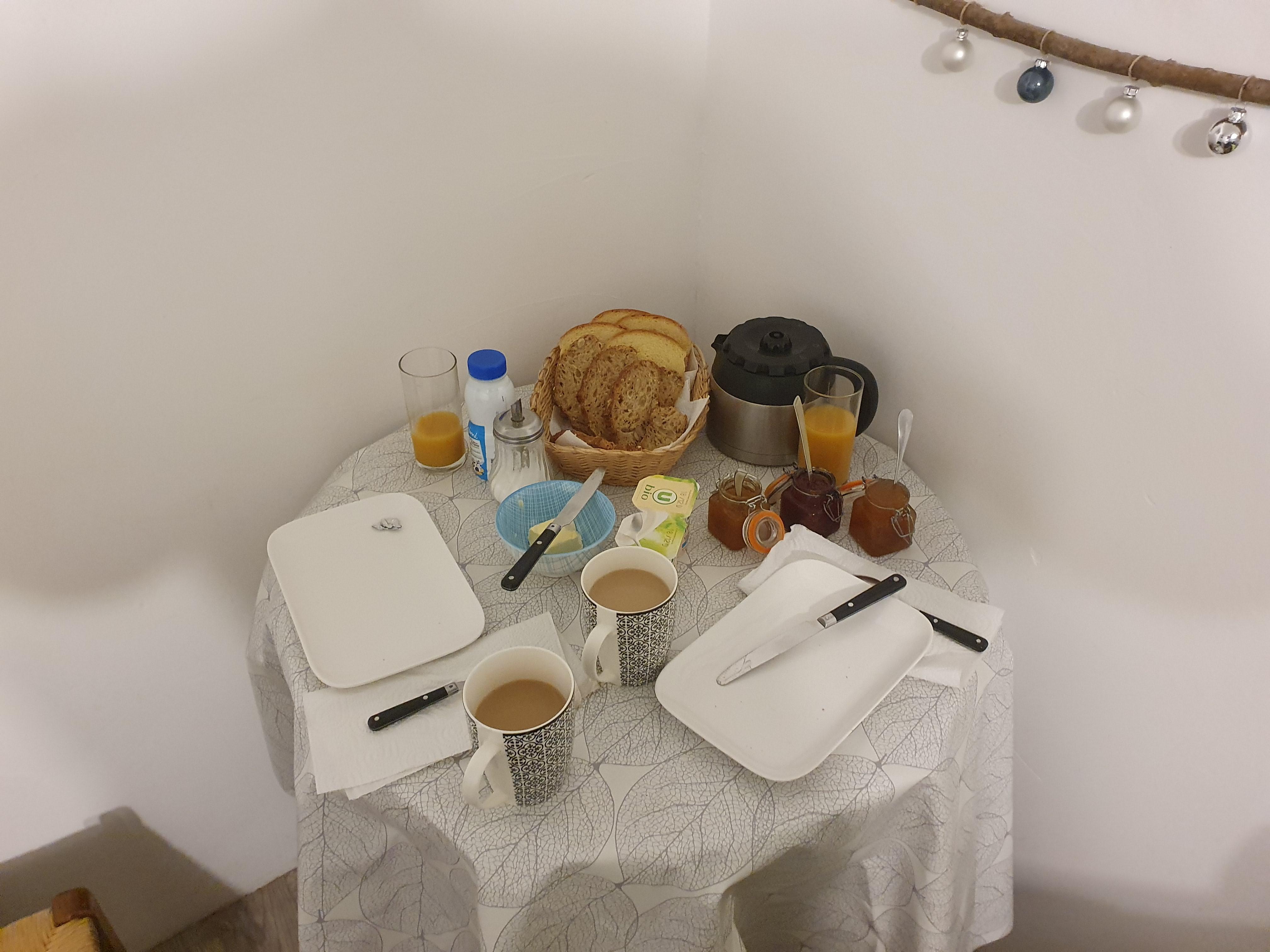 Petit déjeuner 