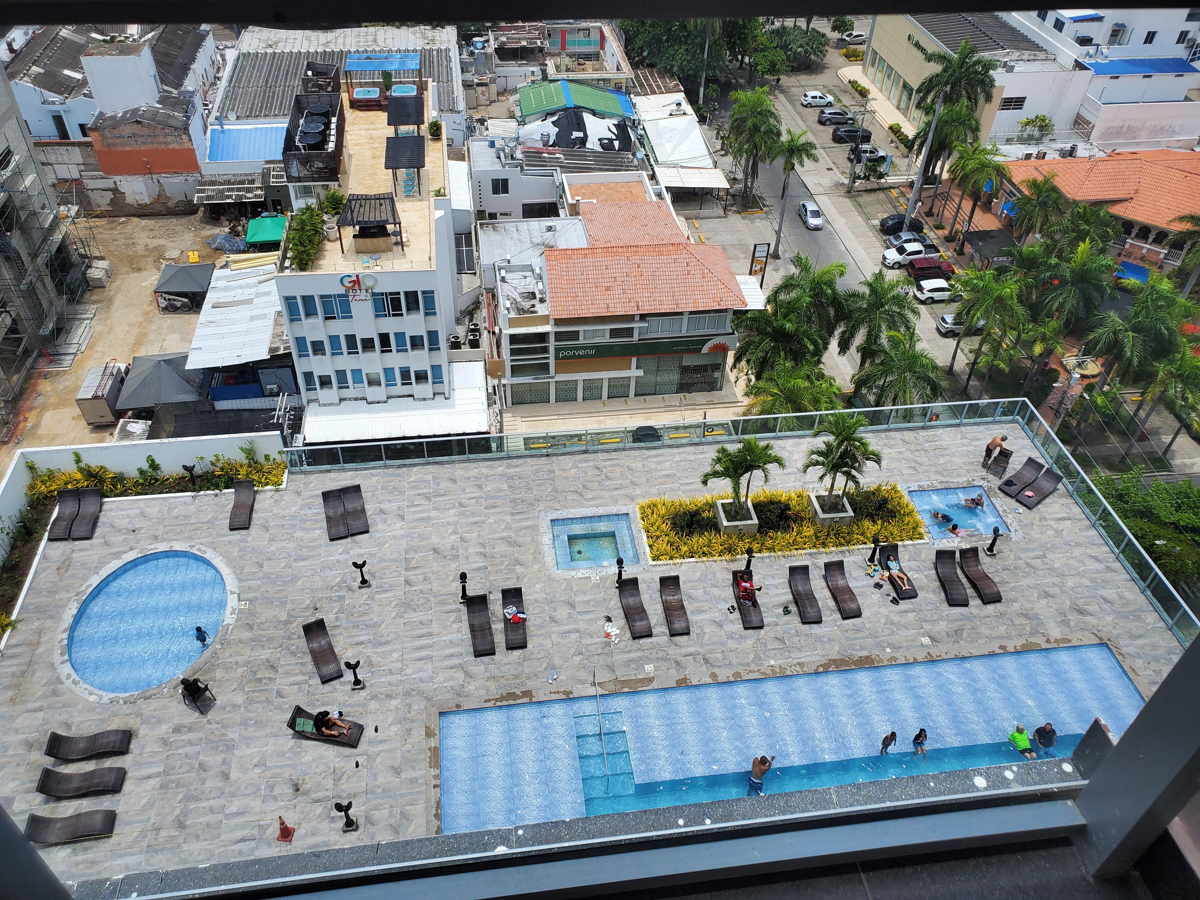 Vista desde el Balcon del apartamento