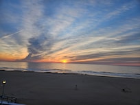 Sunrise from our balcony