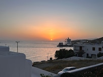 Sunset from balcony