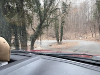 Turnaround beyond the address to be able to enter driveway