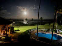 The first night here. Kauai welcomed us so beautifully.