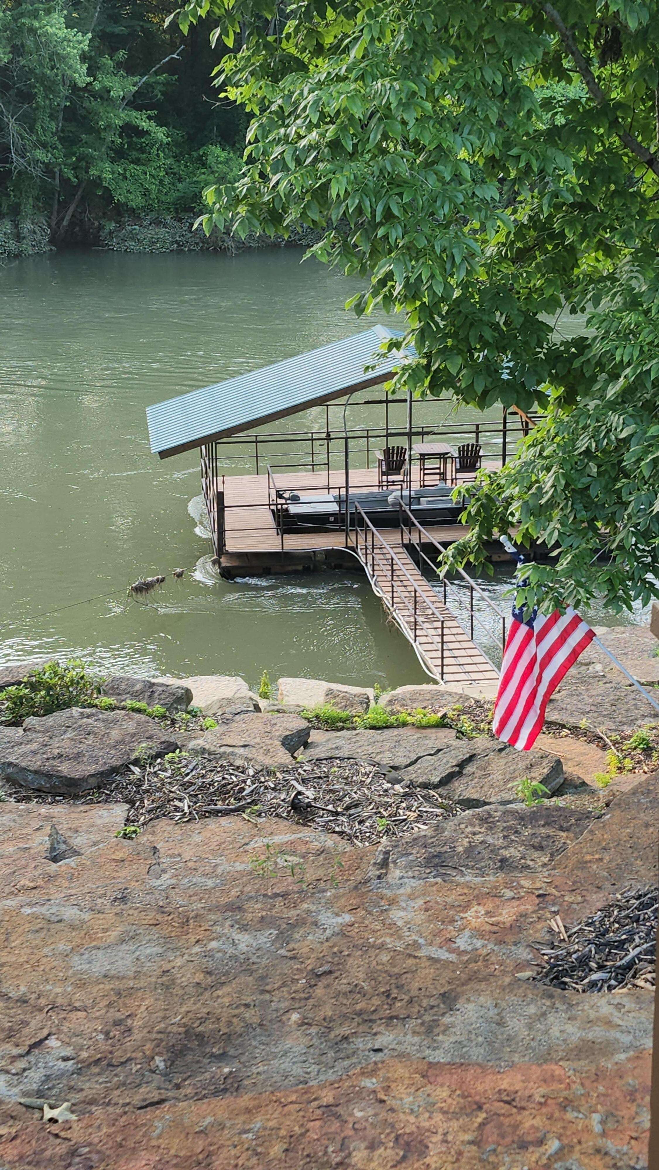 Amazing view from the gazebo.