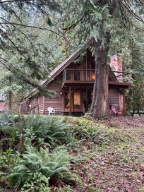 Back of the house by the river