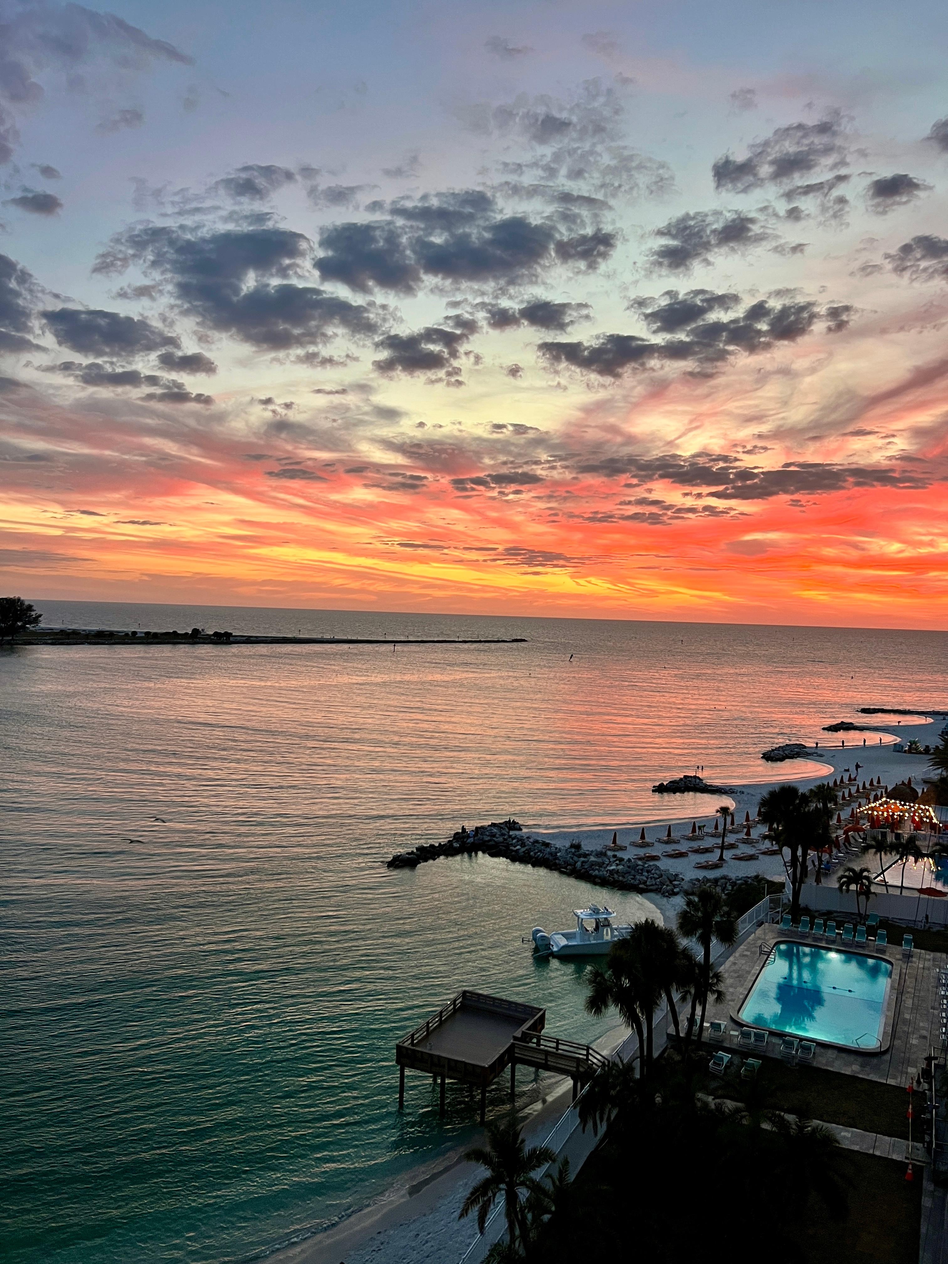 Every night offered an amazing sunset! 