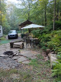 Beautiful outdoor seating and views