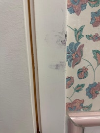 Again, door frame in the bathroom - what is this?
