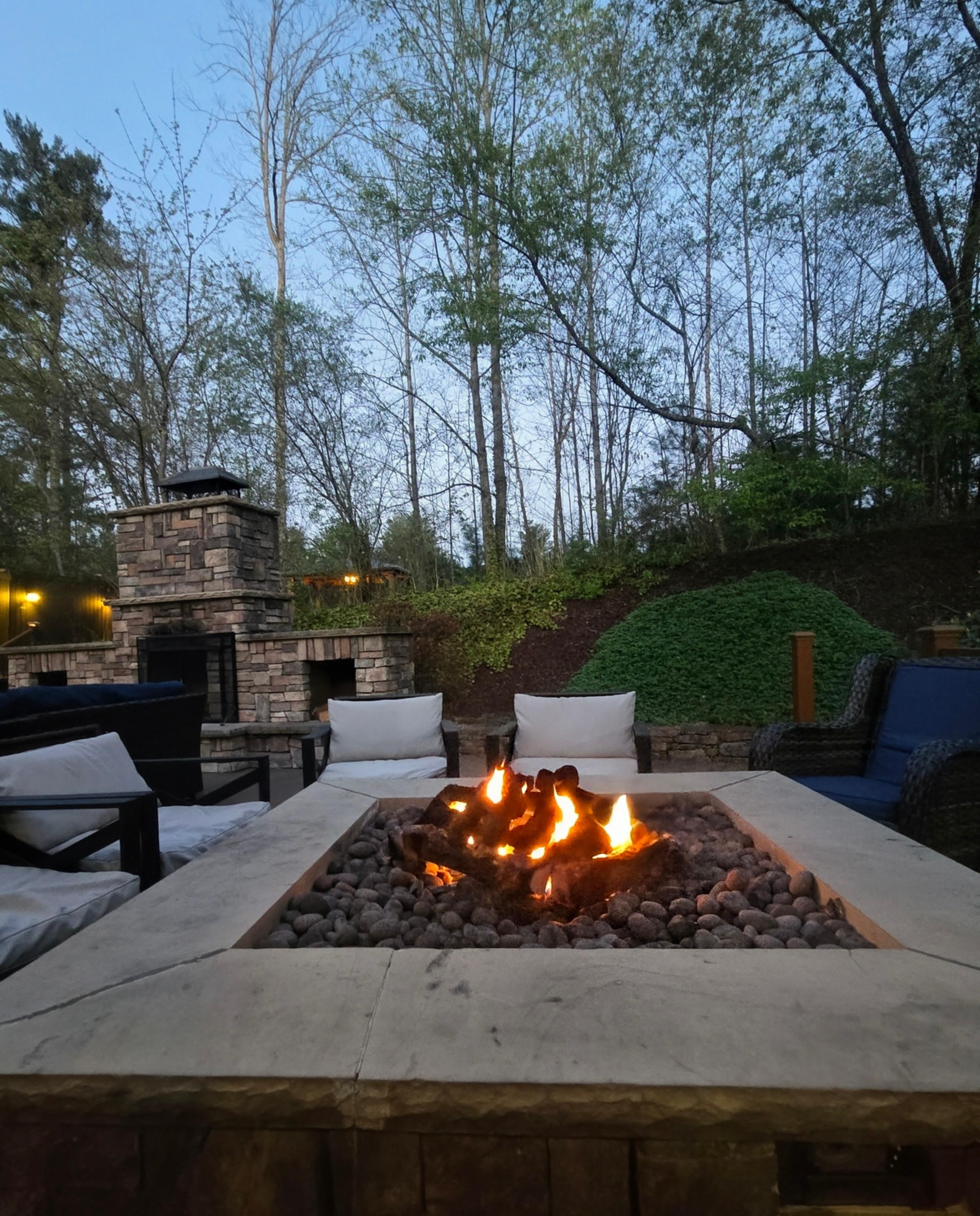 Sitting area at hotel