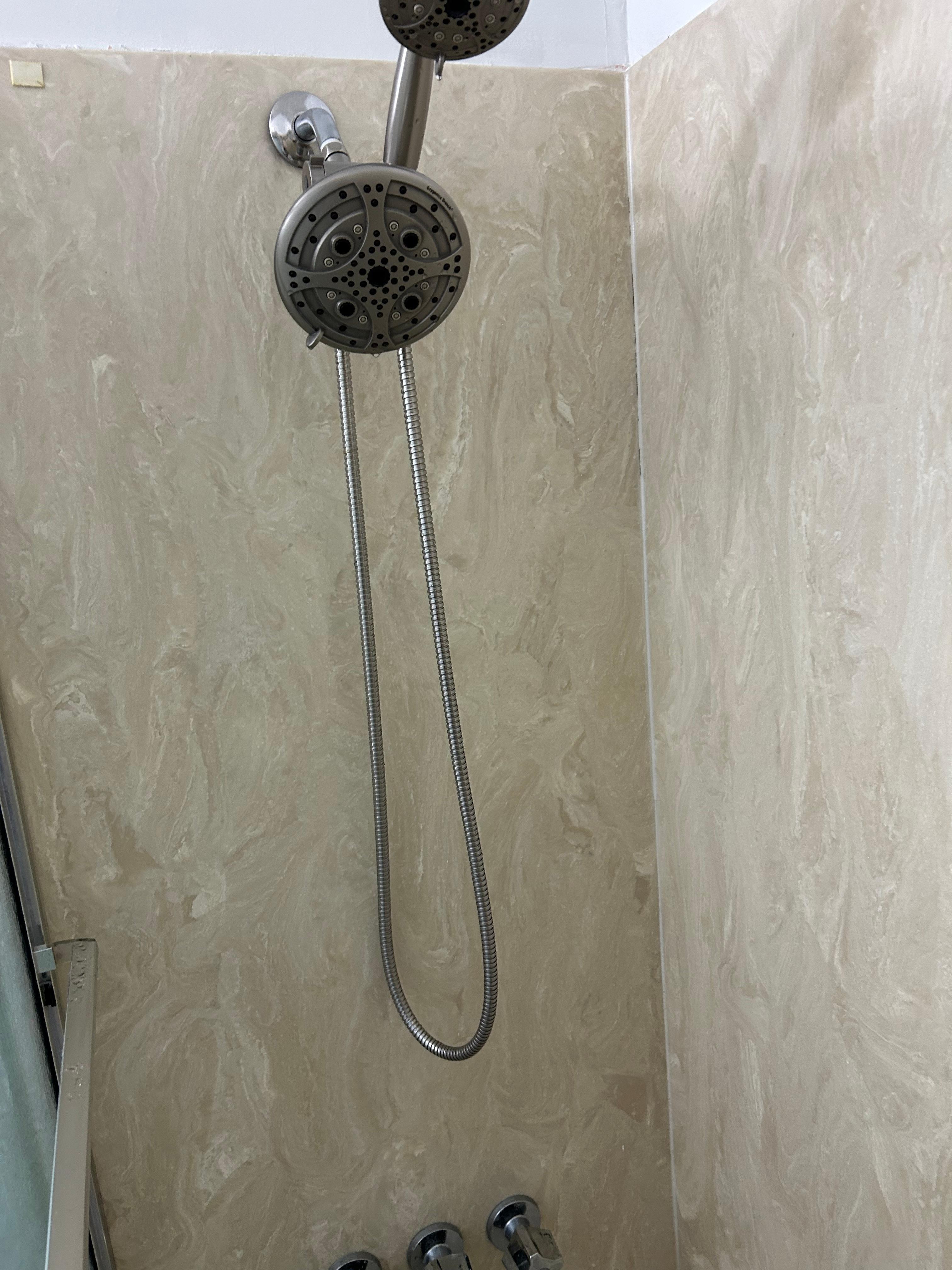 Shower head really, not suitable for taller people