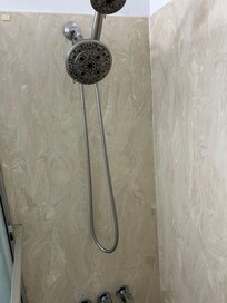 Shower head really, not suitable for taller people