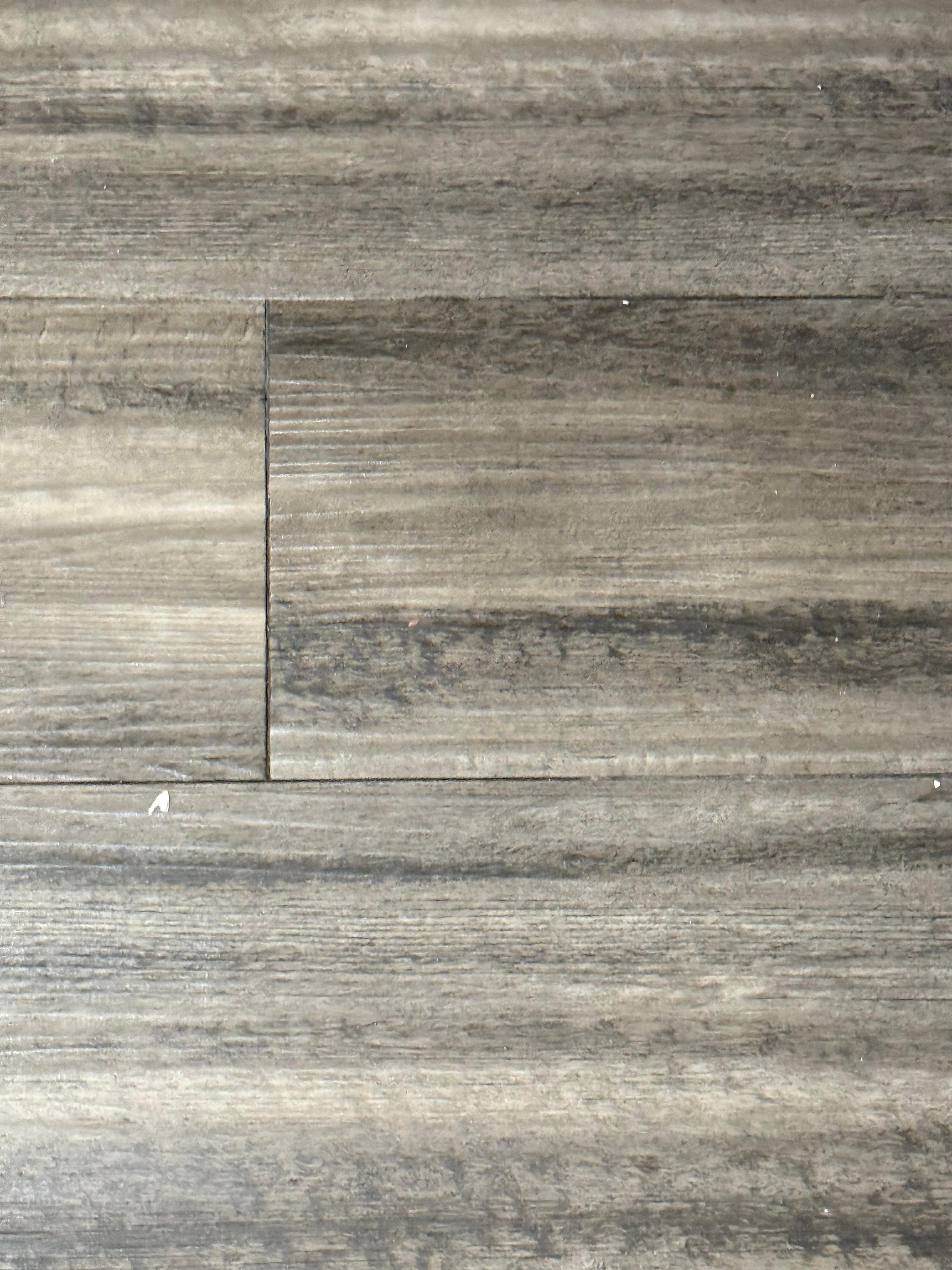 Dirt all over the floors 