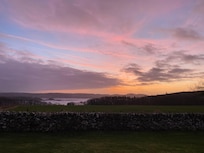 Early morning view from our bedroom