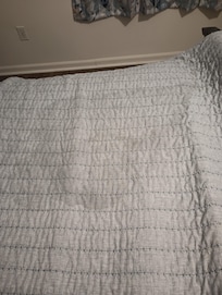 Stain on bedding