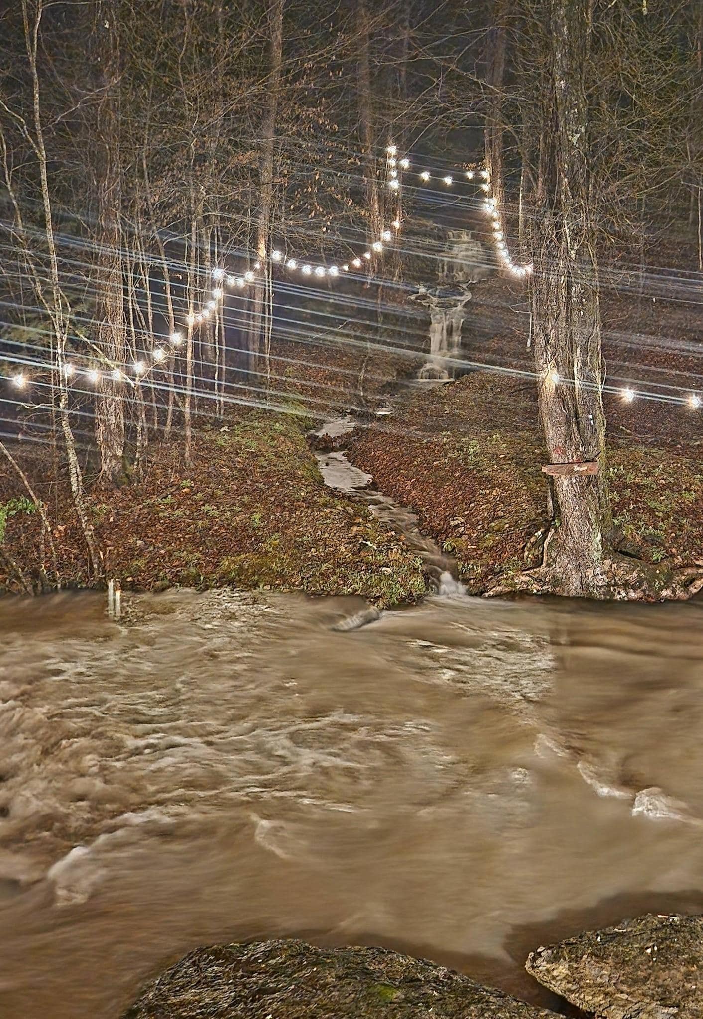 So beautiful at night with all of the lights.