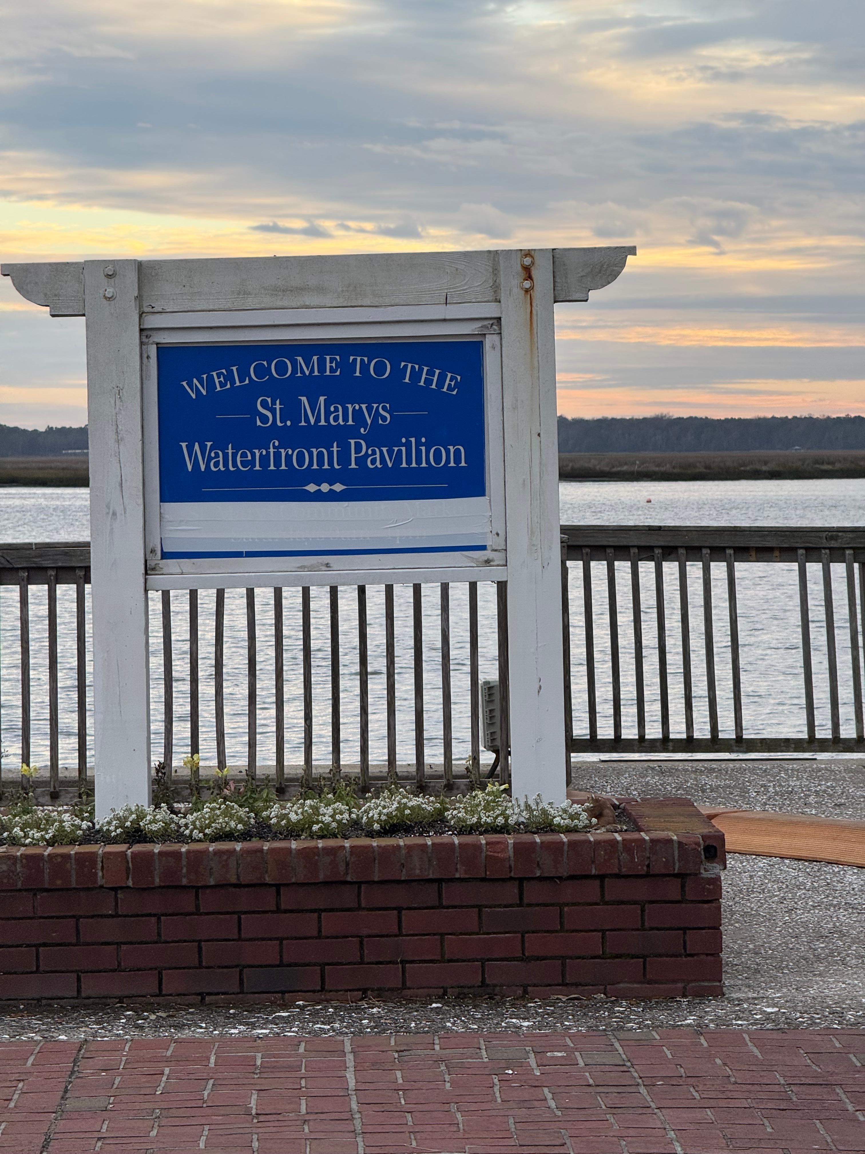 Spent a lot of time in downtown St Marys.