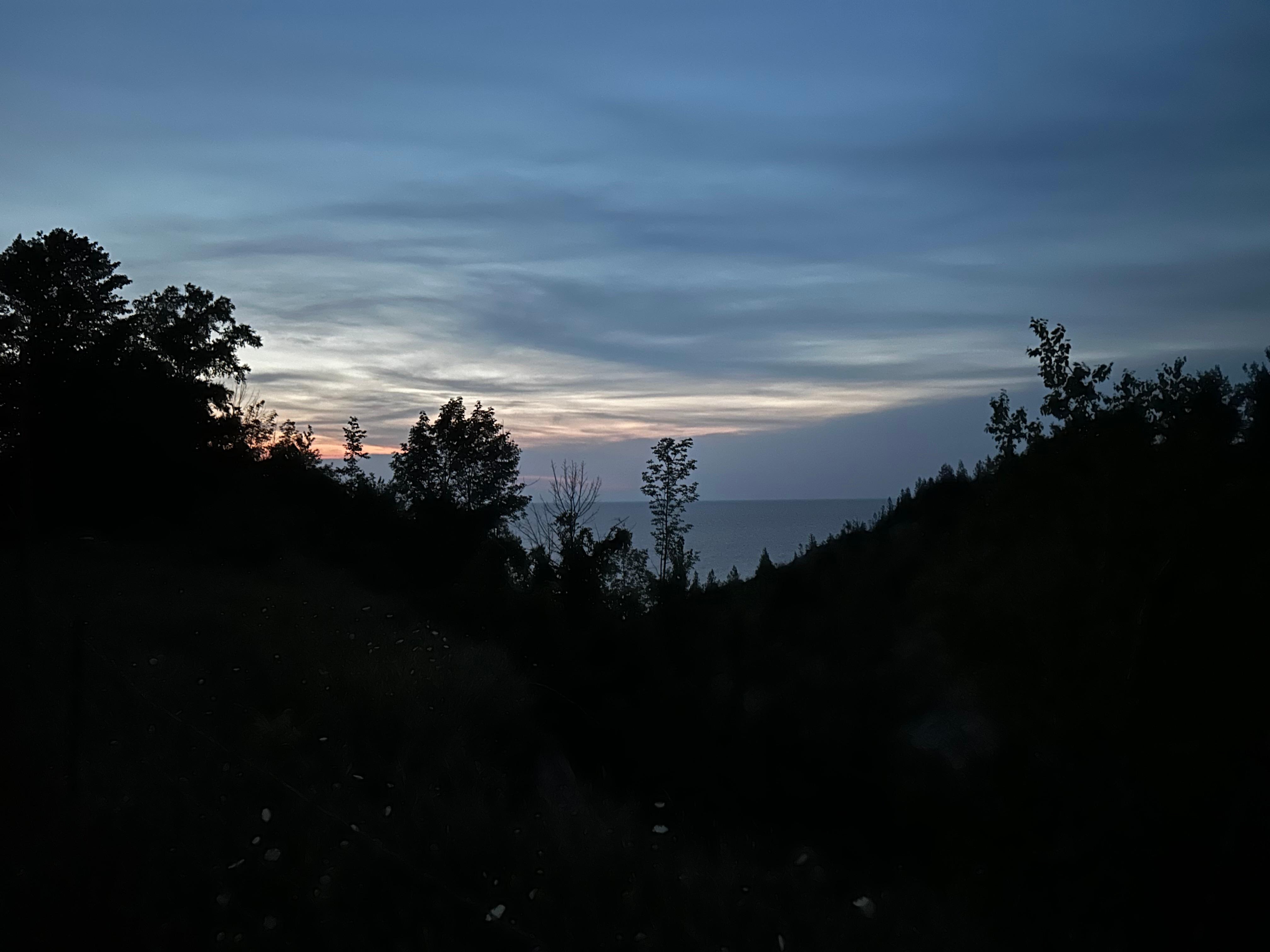 View from the back deck.