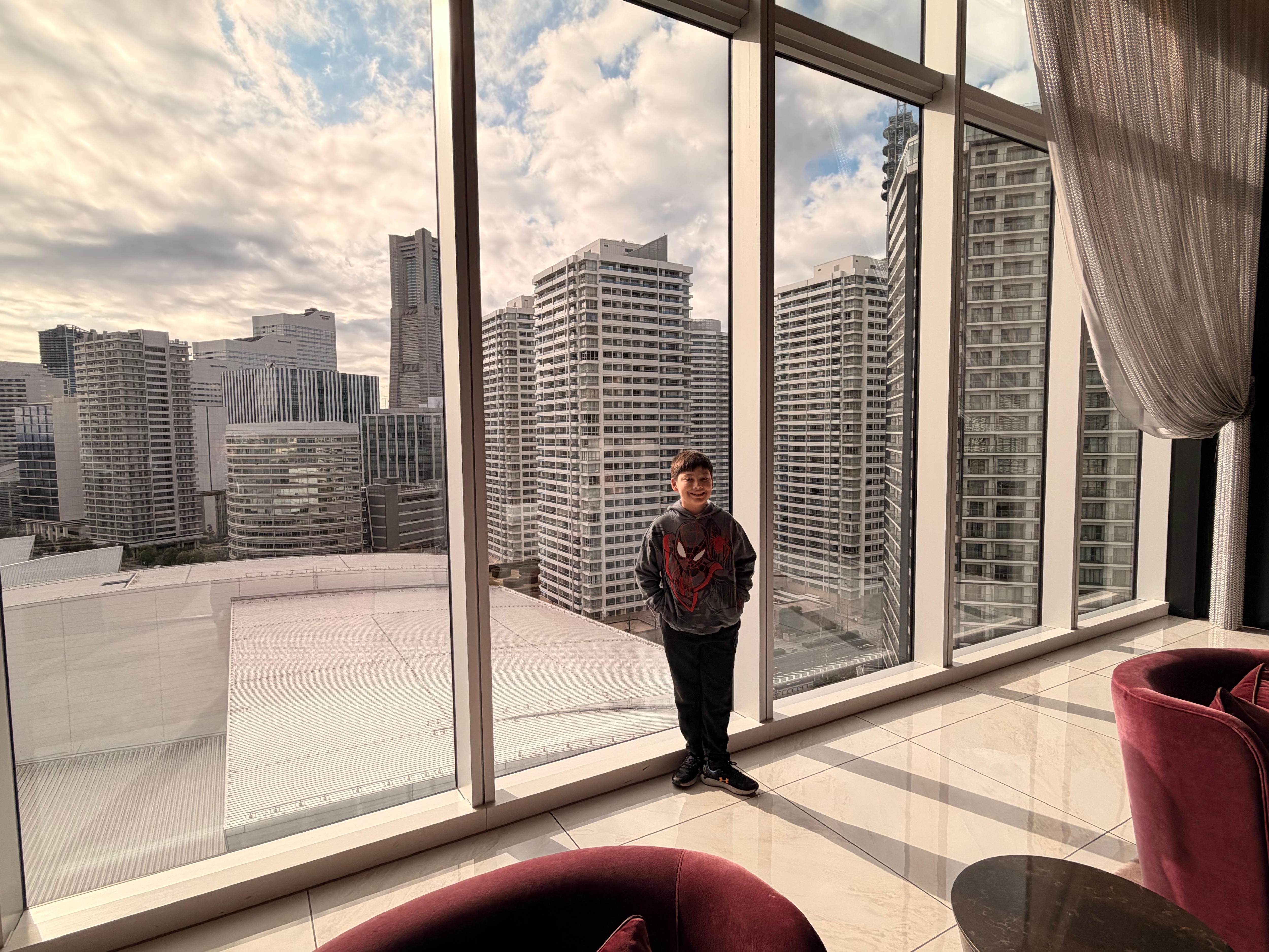 My son really enjoyed  his stay at the hotel. 