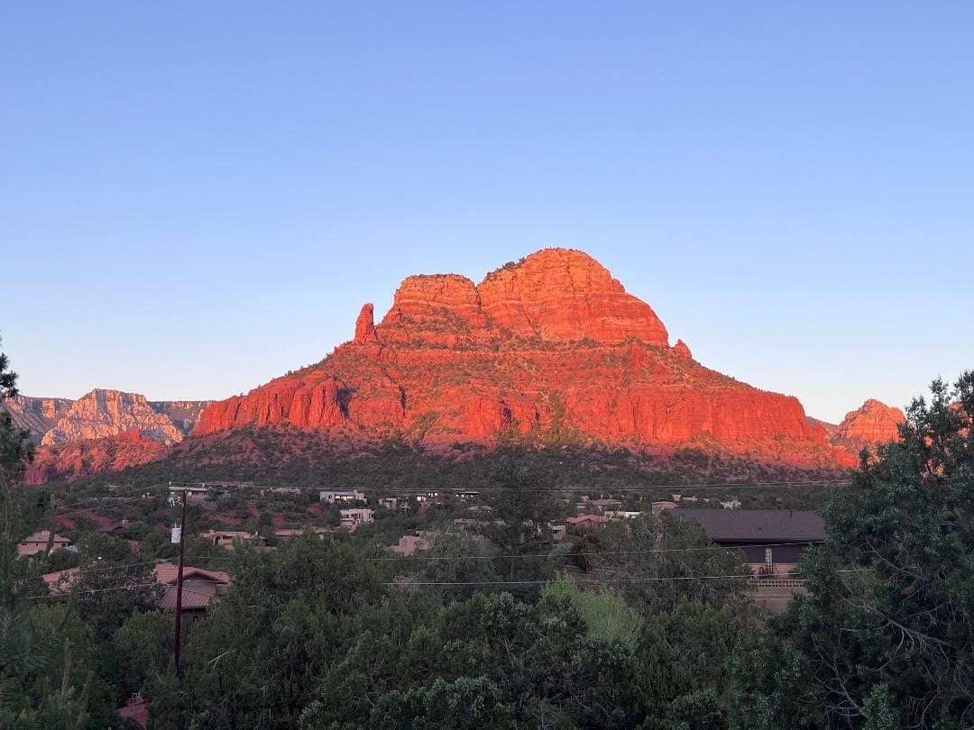 Elephant Rock view from the deck! (180 -270 degree views)