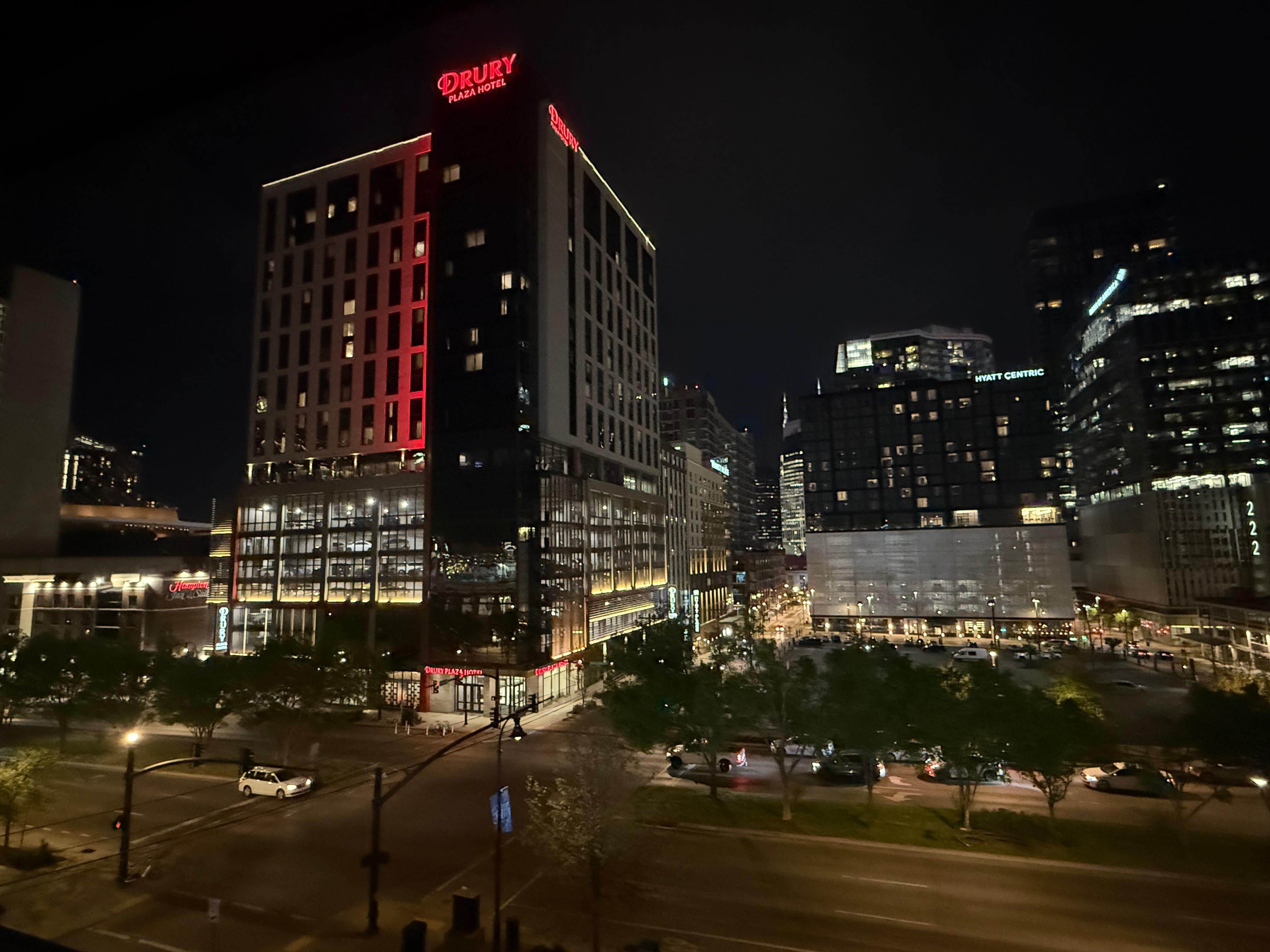 Amazing balcony view from our room