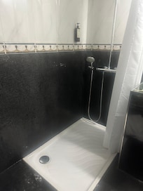 No tub in this room - handicapped-