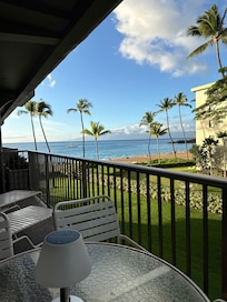 Morning from the lanai..
