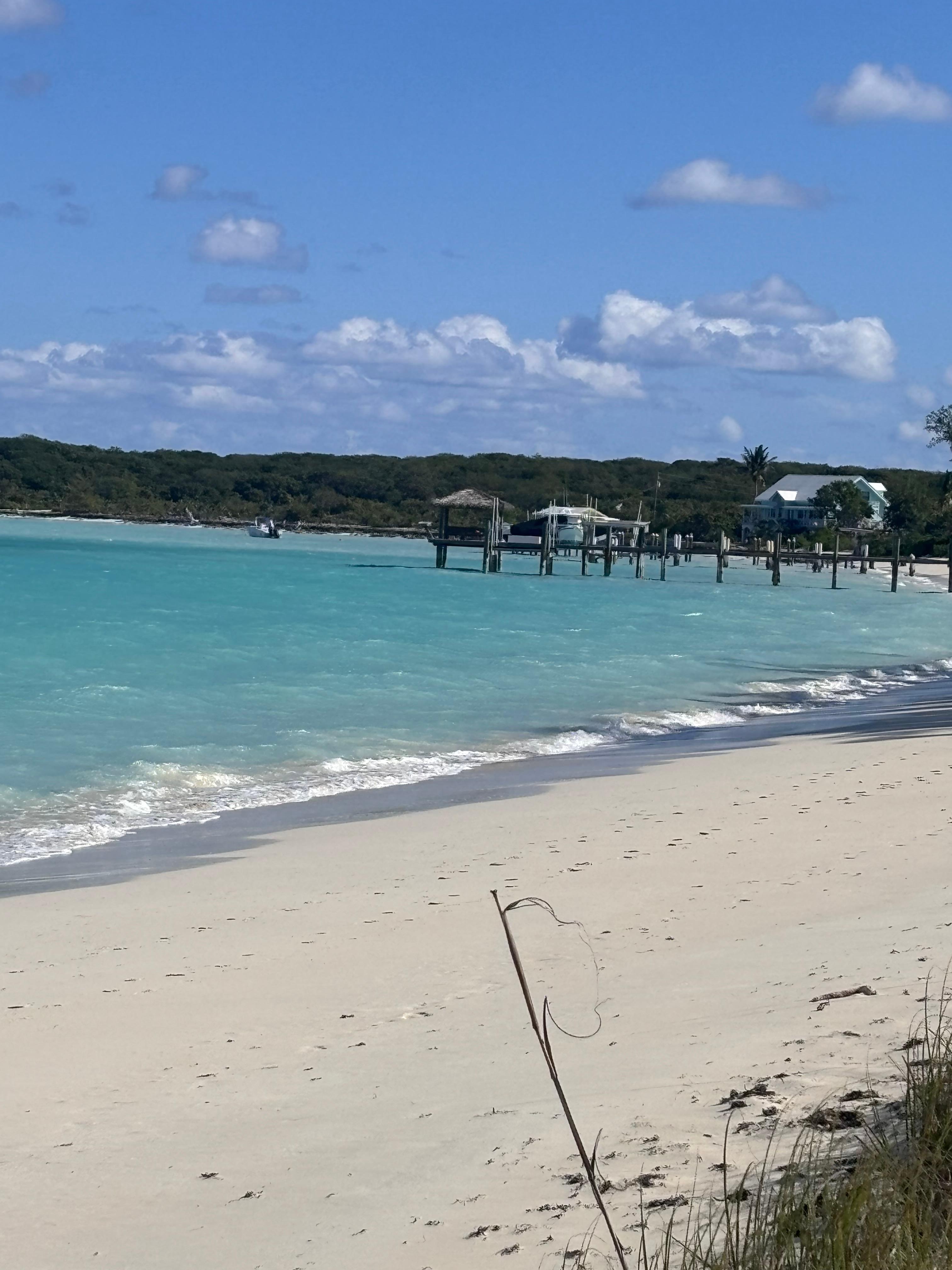 Beach looking northeast