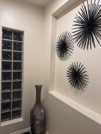 Decor is pretty throughout