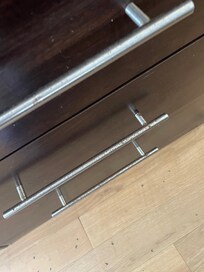 All the furniture is rundown.