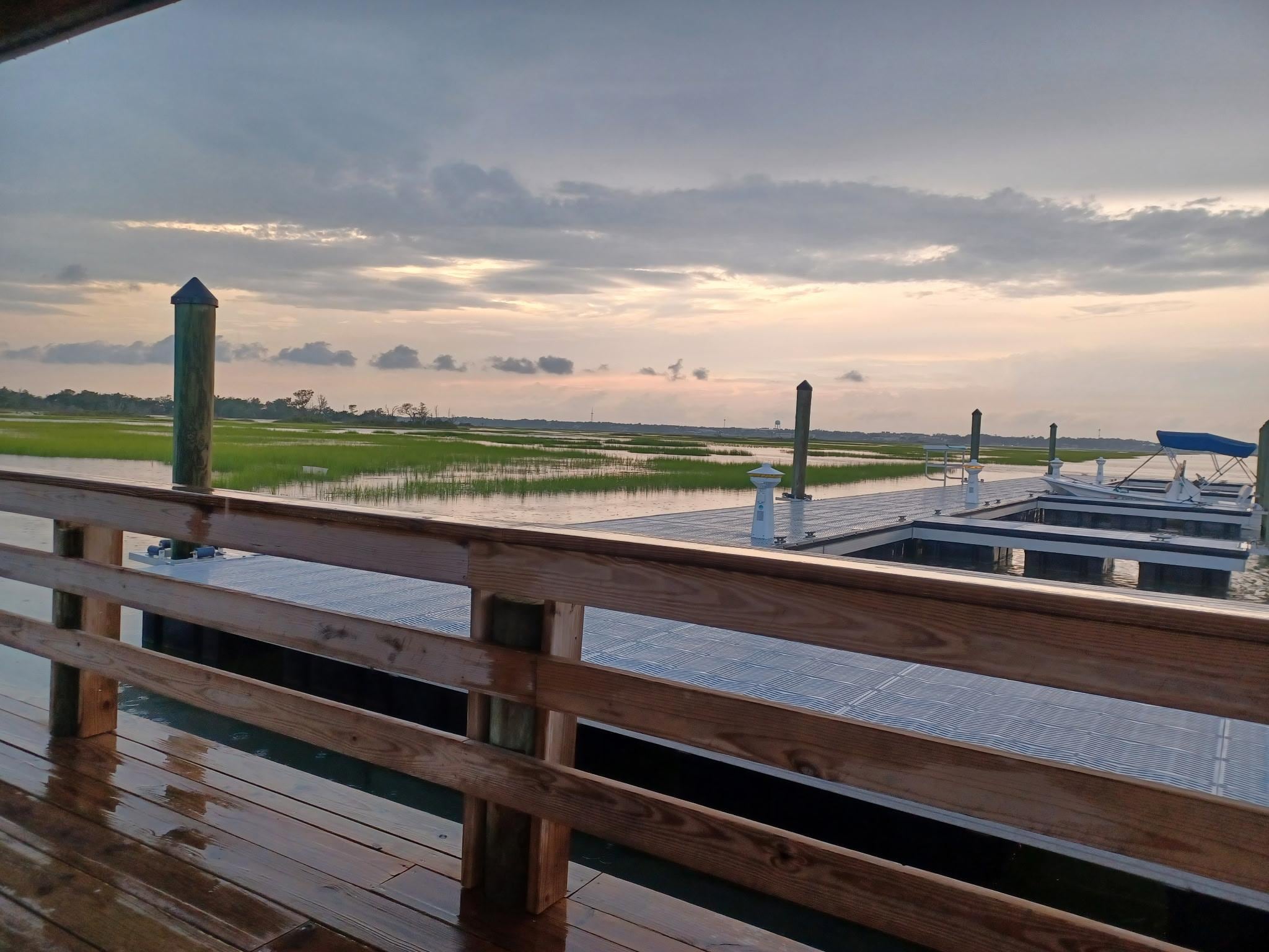 From the gazebo