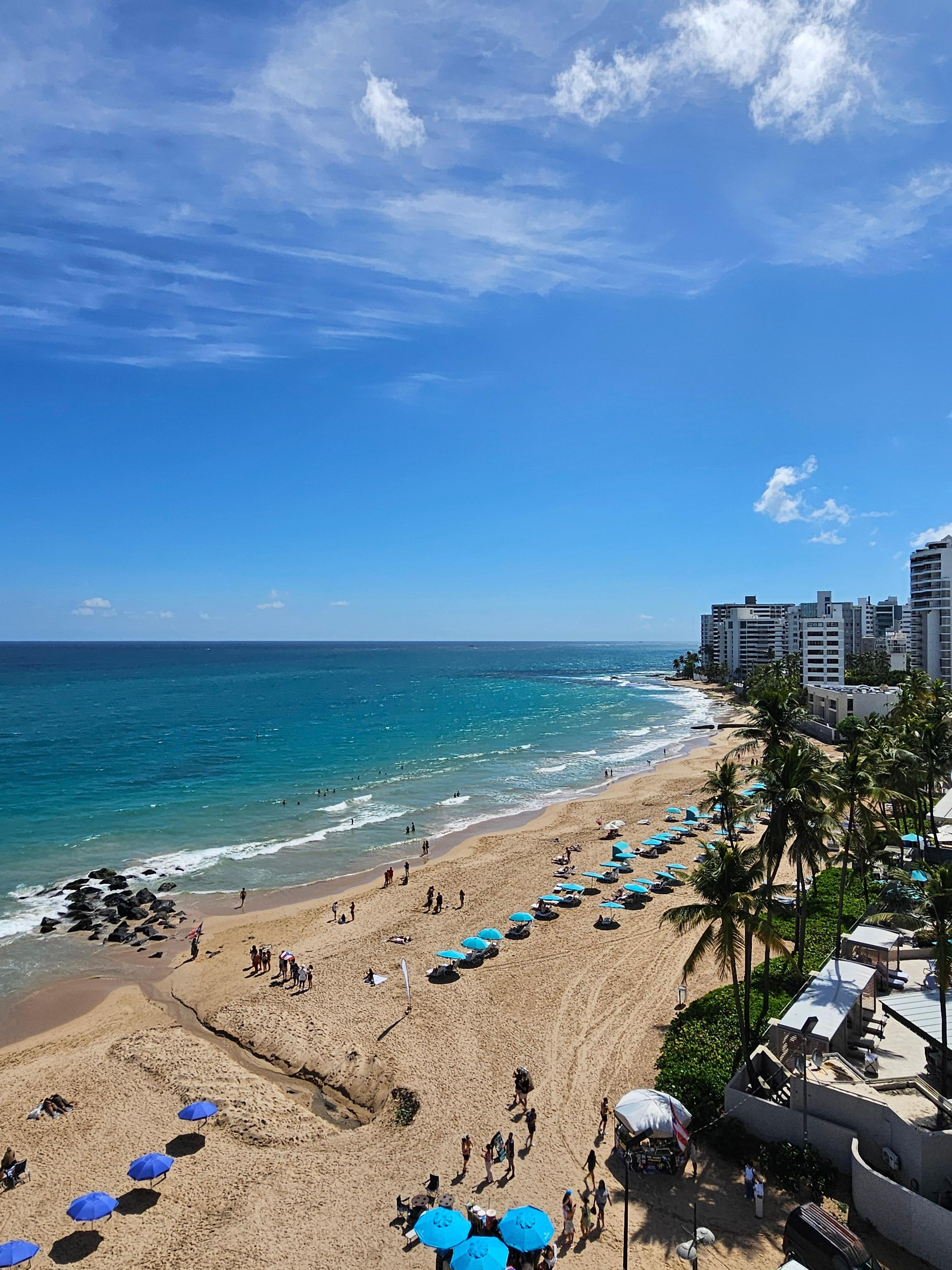 View from the balcony 