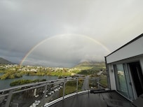 View from the deck away from the lake