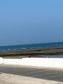 Mer, vue de la corniche