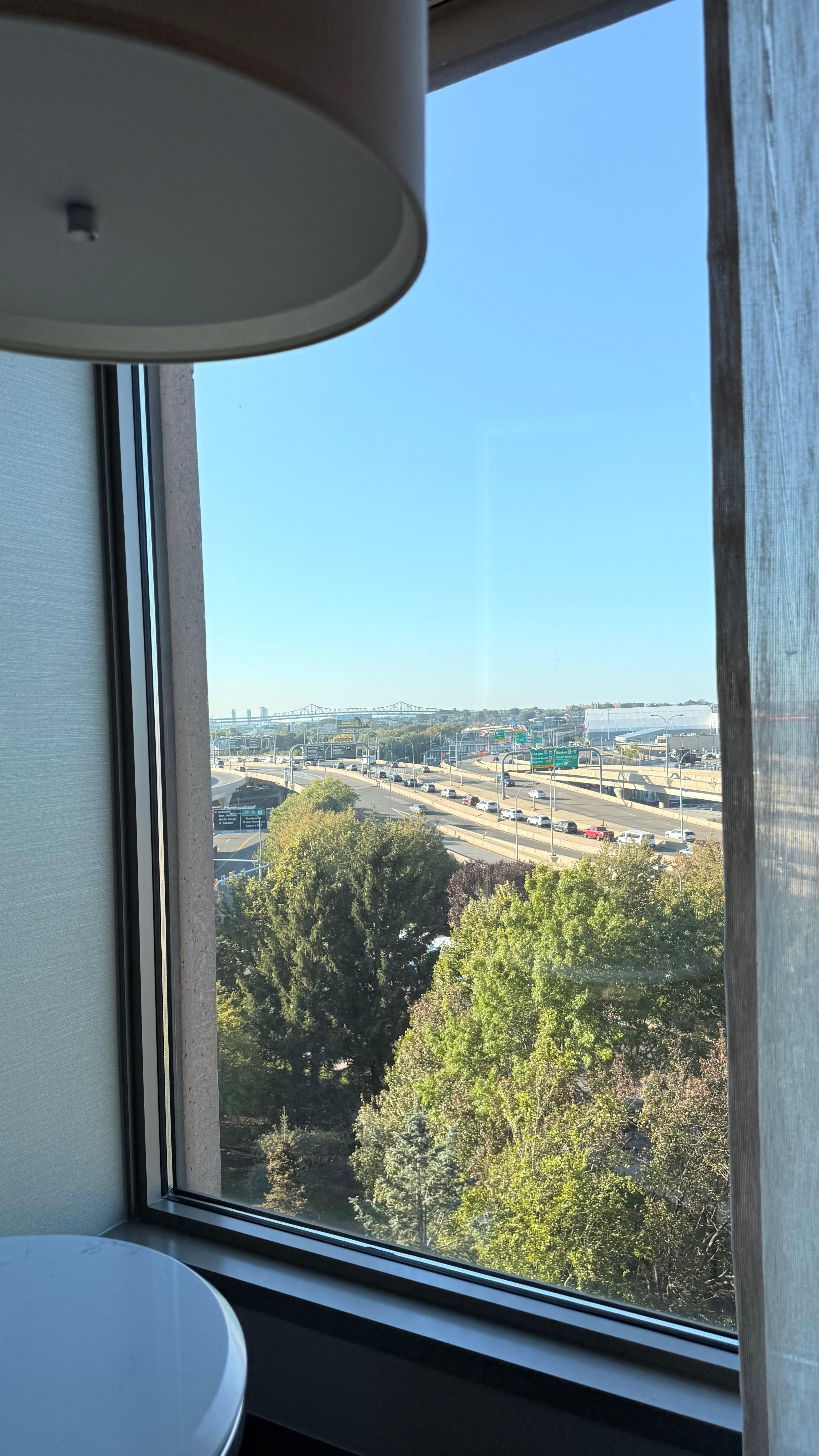 the view from the room 