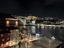 Night view from room