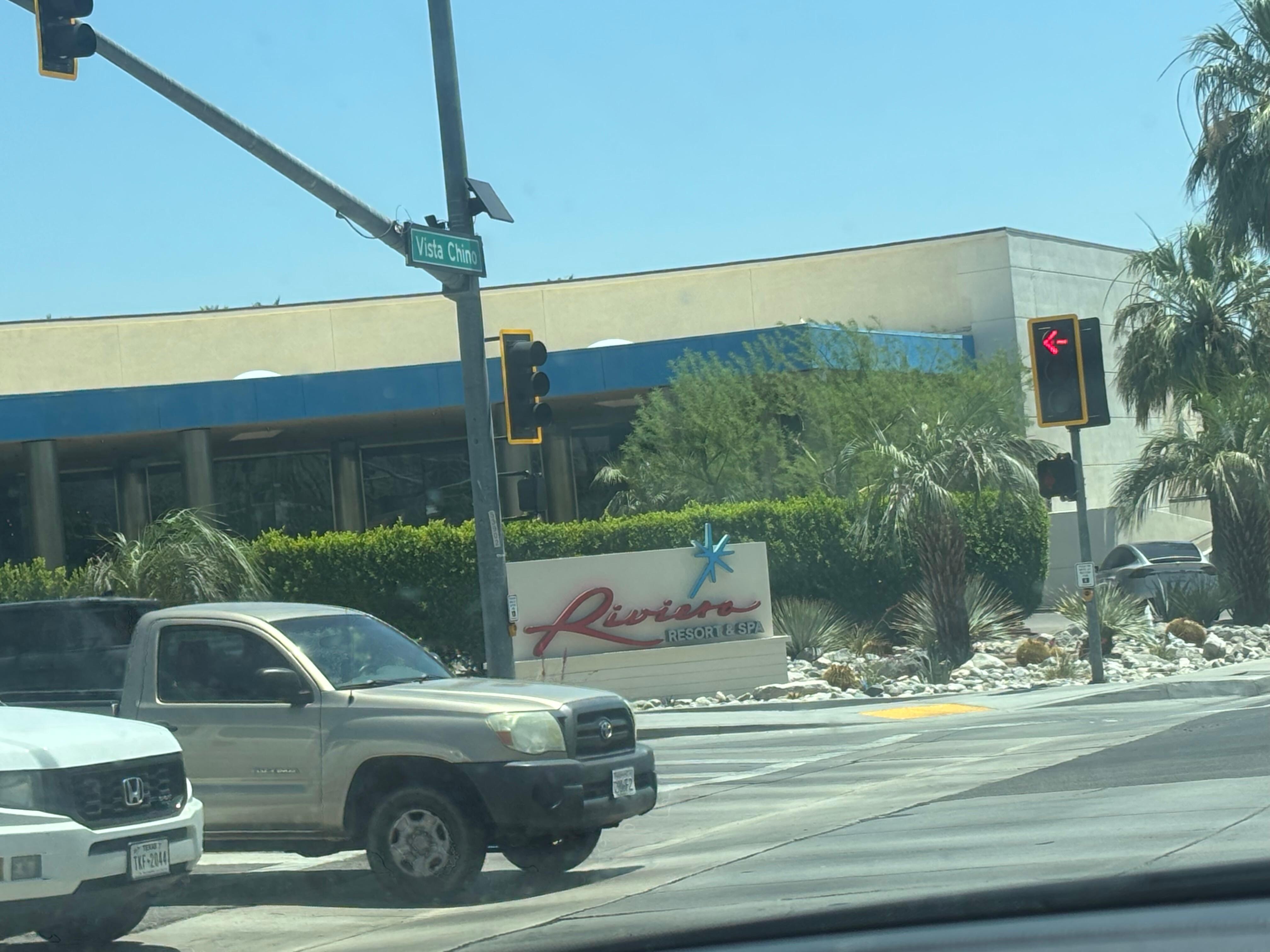 Across the street they have a 7eleven 