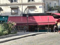 The beginning of Rue Mouffetard!