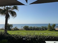 View from the breakfast terrace