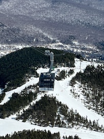 Descending from Tram Haus