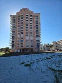 The condo is right on the beach so it was perfect!