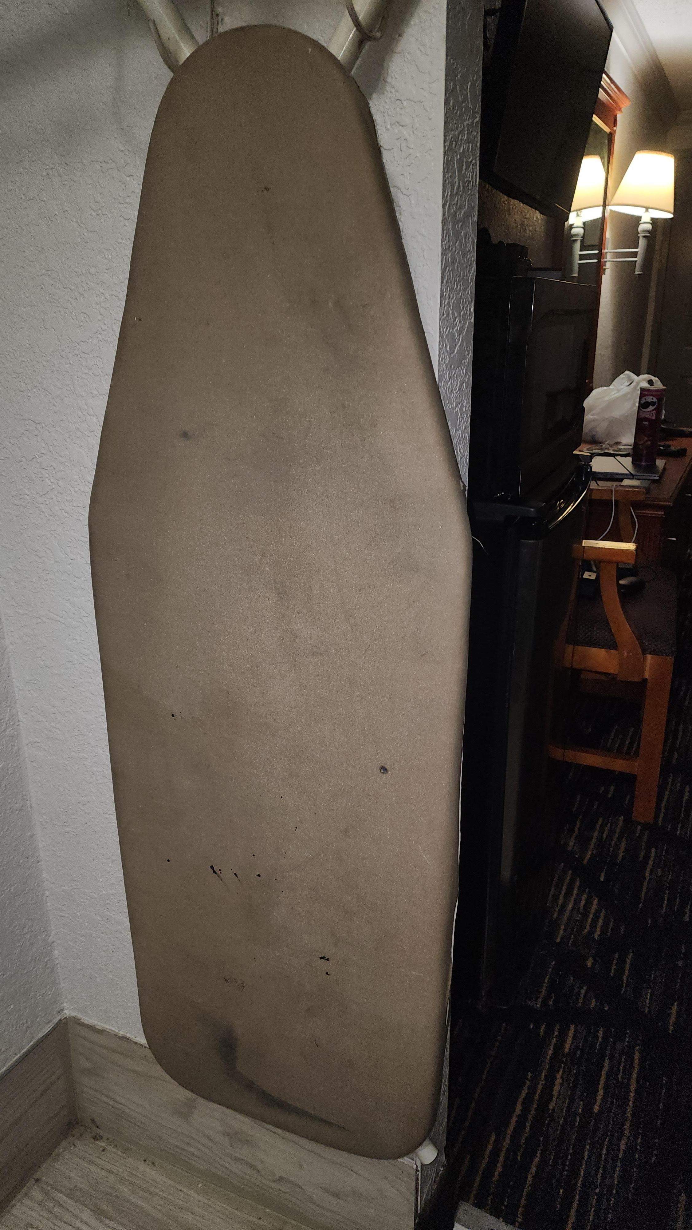 Iron board...beyond filthy, this is just nasty.