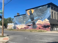 Shelby Park building art