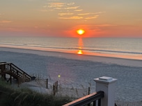 Sunrise from back deck