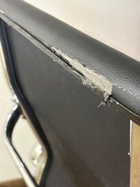 Room 404 computer chair back