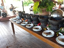 Mesa da Feijoada de Sábado